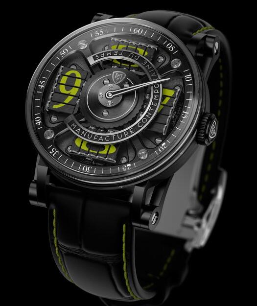 MCT Replica Watch S200 LEMON GREEN RD45 S200 AB 03